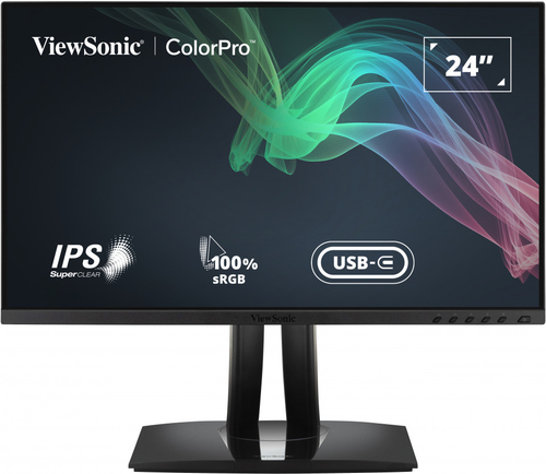 Viewsonic VP Series VP2456, 61 cm (24"), 1920 x 1080 pixels, Full HD, LED, 5 ms, Black