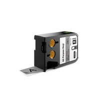 DYMO 1868803, Black on grey, Black, Thermal transfer, Vinyl, Belgium, -40 - 60 °C