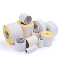 Zebra Z-Supreme 2000T, White, Self-adhesive printer label, Polyamide, Thermal transfer, Acrylic, Permanent