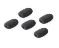 Zebra KT-HS3X-MICC1-05, Microphone windscreen, Black
