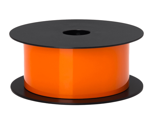 Brother BMSLT206SGRF, Orange, Self-adhesive printer label, Continuous label, Roll, Vinyl, Thermal transfer