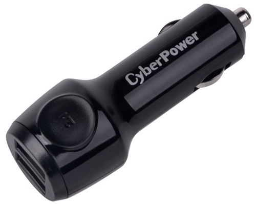 CyberPower CPTDC2U, Auto, Cigar lighter, 5 V, Black