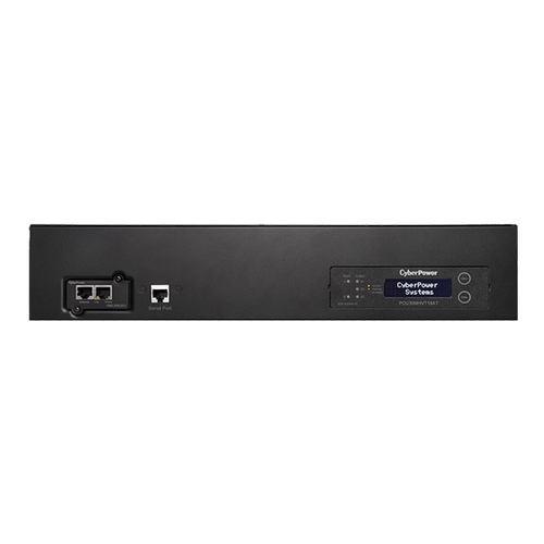 CyberPower PDU30MHVT19AT, Metered, 2U, Metal, Black, LCD, 19 AC outlet(s)