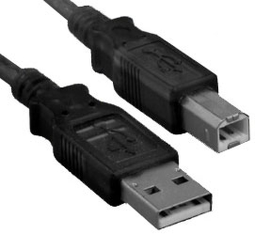 Epson 12ft USB, 3,66 m, USB A, USB B, USB 2.0, Male/Male, Beige
