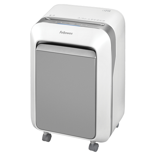 Fellowes 5015301, Micro-cut shredding, 22,8 cm, 127 x 25.4 mm, 22 L, Touch, 4 wheel(s)