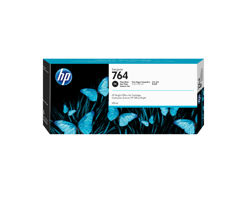 HP 764 300-ml Photo Black DesignJet Ink Cartridge, HP DesignJet T3500 Production eMFP series, Thermal inkjet, Black, C1Q16A, Business, Singapore