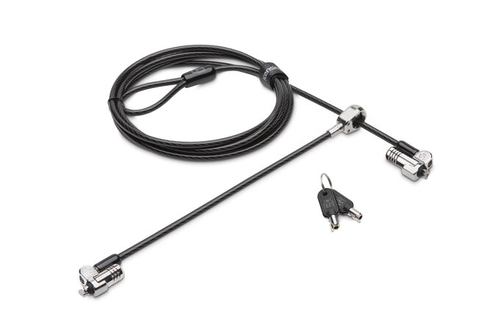 Kensington 64448, 1,8 m, Kensington, Key, Carbon steel, Black, Metallic