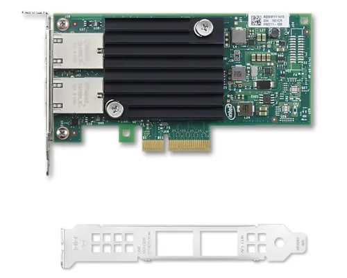 Lenovo 4XC1M37101, Internal, Wired, PCI Express, Ethernet, 10000 Mbit/s, Green