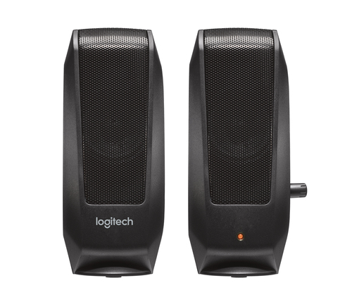 Logitech 980-000012, 2.0 channels, Wired, 2,6 W, 50 - 20000 Hz, 4 O, Black