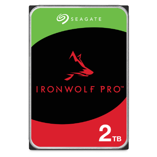 Seagate IronWolf Pro ST2000NT001, 2 TB, 7200 RPM, 256 MB, 3.5"