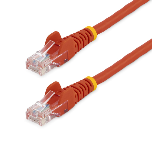 StarTech.com 45PATCH10RD, 3,05 m, Cat5e, U/UTP (UTP), RJ-45, RJ-45, Red