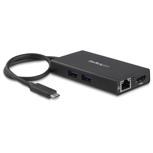StarTech.com DKT30CHPD, Wired, USB 3.2 Gen 1 (3.1 Gen 1) Type-C, 60 W, USB Type-C, 10,100,1000 Mbit/s, IEEE 802.1Q, IEEE 802.3, IEEE 802.3ab, IEEE 802.3u