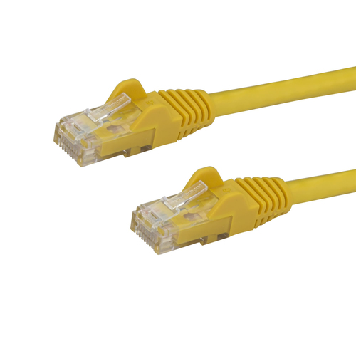 StarTech.com N6PATCH10YL, 3 m, Cat6, U/UTP (UTP), RJ-45, RJ-45, Yellow