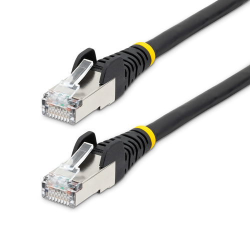 StarTech.com NLBK-14F-CAT6A-PATCH, 4,2 m, Cat6a, S/FTP (S-STP), RJ-45, RJ-45, Black