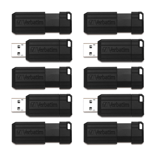Verbatim 70901, 64 GB, USB Type-A, 2.0, Slide, Black