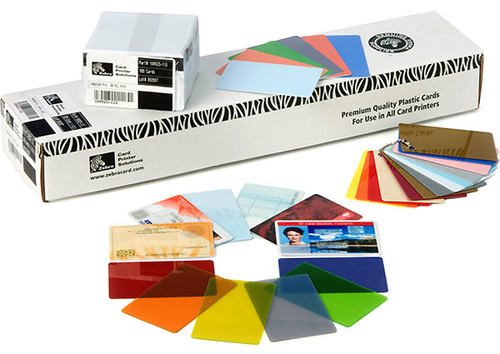 Zebra Premier Colour PVC, 500 pc(s)