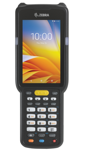 Zebra MC3300, 10,2 cm (4"), 800 x 480 pixels, Capacitive, 0,002 GB, MicroSD (TransFlash), 32 GB