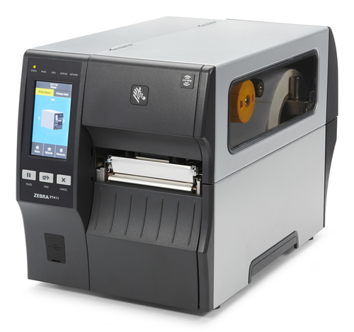 Zebra ZT411, Direct thermal / Thermal transfer, POS printer, 203 x 203 DPI, 2,4 ips, 0.058 - 0.25 µm, 10,4 cm