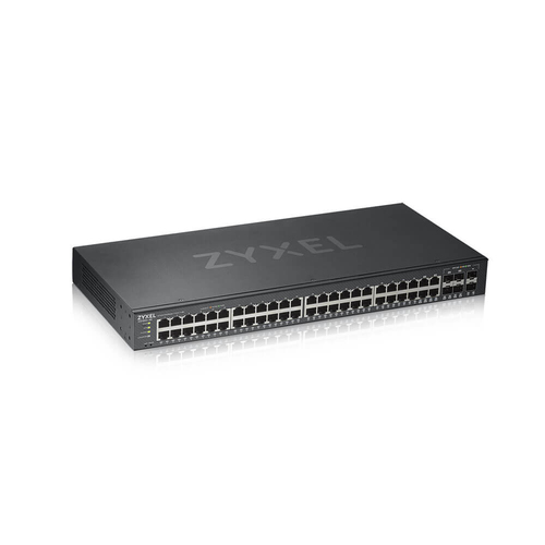 Zyxel GS1920-48V2, Managed, Gigabit Ethernet (10/100/1000), Rack mounting