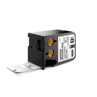 DYMO 1868707, Black on white, 250 pc(s), Black, Thermal transfer, Vinyl, Belgium