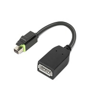 Lenovo 4X90Q93975, Mini DisplayPort, DisplayPort, Male, Female, Straight, Straight