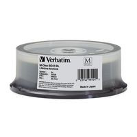 Verbatim M-DISC, 50 GB, BD-R DL, Spindle, 25 pc(s)