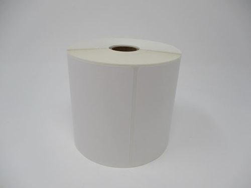 Brother BCS1A102102, White, Self-adhesive printer label, Die-cut label, Roll, Thermal transfer, Acrylic