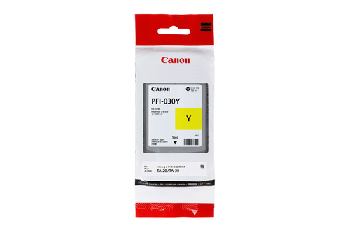 Canon PFI-030Y, Yellow, Pigment-based ink, 55 ml, 1 pc(s)