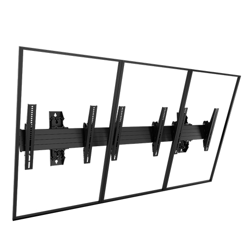 Chief Fusion, 101,6 cm (40"), 139,7 cm (55"), 56,7 kg, -20 - 0°, Black