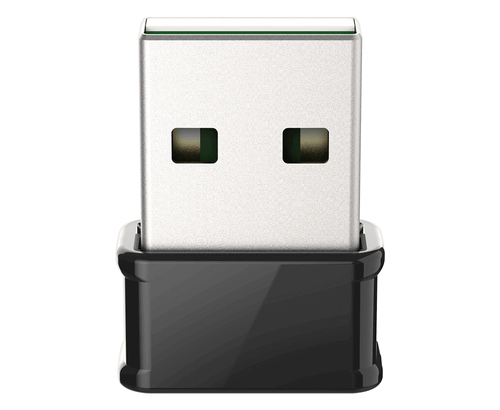 D-Link DWA-181, Wireless, USB, WLAN, Wi-Fi 5 (802.11ac), Black