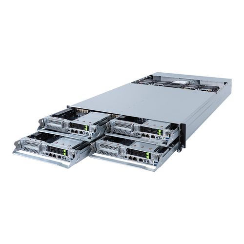 GIGABYTE H282, Socket SP3, AMD EPYC, DDR4-SDRAM, 256 GB, 2933,3200 MHz, Octa-channel