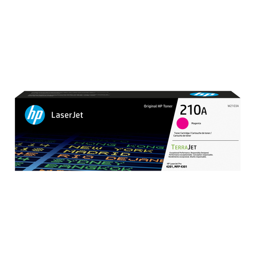 HP 210A Magenta Original LaserJet Toner Cartridge, 1800 pages, Magenta, 1 pc(s)