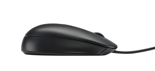HP USB Optical 2.9M Mouse, Ambidextrous, Optical, USB Type-A, 800 DPI, Black