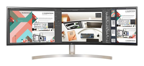 LG UltraWide, 124,5 cm (49"), 5120 x 1440 pixels, UltraWide Dual Quad HD, LED, 5 ms, White