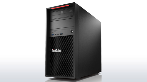 Lenovo ThinkStation P410, 3,6 GHz, Intel® Xeon® E5 v4, 16 GB, 256 GB, DVD±RW, Windows 10 Pro