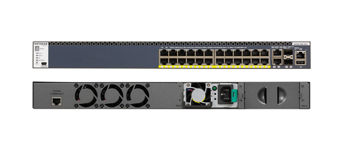 NETGEAR GSM4328PB, Managed, Gigabit Ethernet (10/100/1000), Power over Ethernet (PoE), 1U