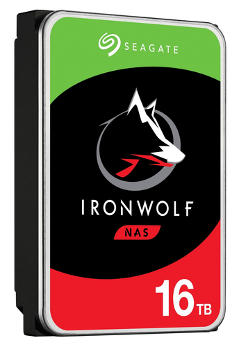 Seagate IronWolf ST16000VN001, 16 TB, 7200 RPM, 256 MB, 3.5", Serial ATA III