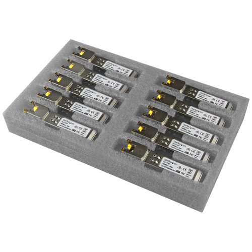 StarTech.com GLCT10PKST, Copper, 1000 Mbit/s, SFP, 100 m, Gigabit Ethernet, IEEE 802.3ab