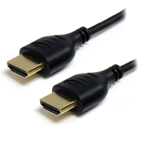 StarTech.com HDMIMM3HSS, 0,9 m, HDMI Type A (Standard), HDMI Type A (Standard), 3D, Audio Return Channel (ARC), Black