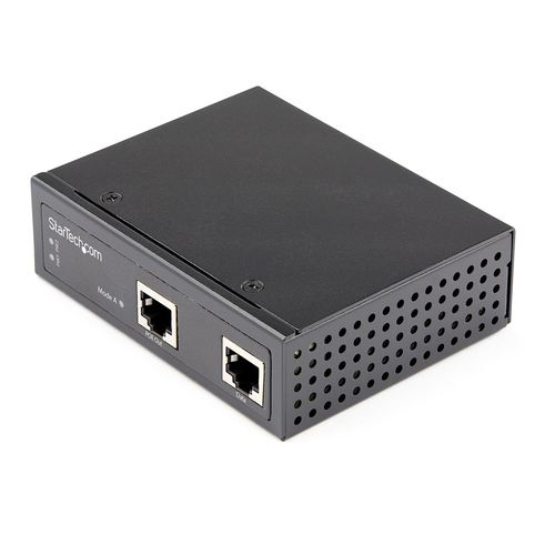 StarTech.com POEINJ30W, Fast Ethernet, Gigabit Ethernet, 10,100,1000 Mbit/s, IEEE 802.3, IEEE 802.3ab, IEEE 802.3af, IEEE 802.3at, IEEE 802.3u, Full, CSMA/CD, Black