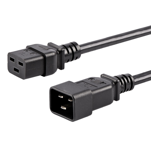 StarTech.com PXTC19201410, 3 m, C19 coupler, C20 coupler, SJT, 250 V