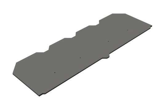 Zebra CS-CAB-SHV-EXT, Rack shelf, Grey, 1 pc(s)