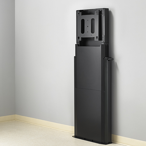 Chief XFD1U, Black, Flat panel, Multimedia stand, 140,6 kg, 200 x 200 mm, 66 cm
