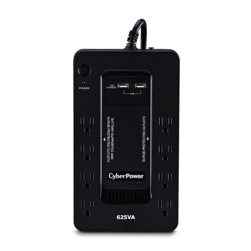 CyberPower ST625U, Standby (Offline), 0,625 kVA, 360 W, Pseudo sine, 96 V, 140 V
