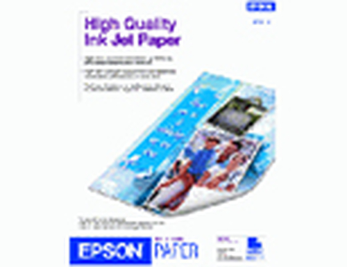 Epson High Quality InkJet Paper 100s, 4.7 µm, 98%, 8 x 11", 89 %