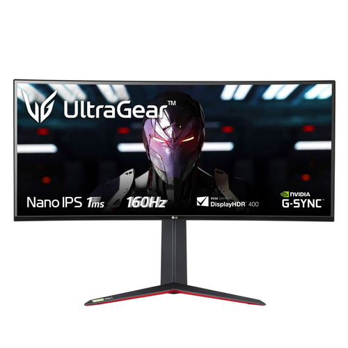LG 34GN850-B, 86,4 cm (34"), 3440 x 1440 pixels, UltraWide Quad HD, 1 ms, Black