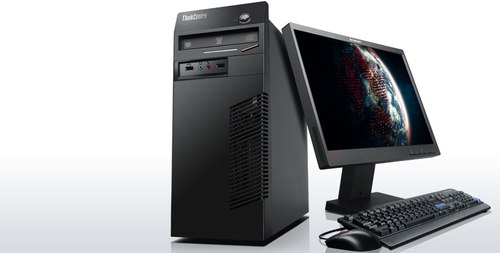 Lenovo ThinkCentre M72e, 2,9 GHz, Intel® Pentium®, 4 GB, 500 GB, DVD±RW, Windows 7 Professional