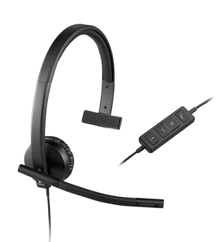 Logitech 981-000570, Wired, Office/Call center, 31,5 - 20000 Hz, 111 g, Headset, Black