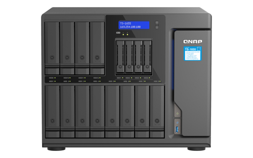 QNAP TS-1655, NAS, Tower, Intel Atom®, C5125, 8 GB, DDR4