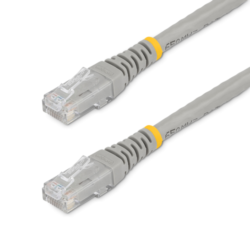 StarTech.com C6PATCH5GR, 1,5 m, Cat6, U/UTP (UTP), RJ-45, RJ-45, Grey